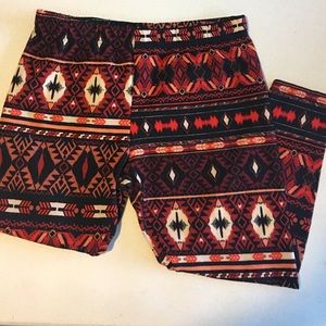 Fleece lined leggings